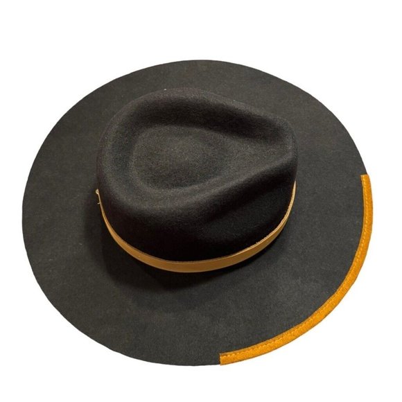 NWT San Diego Hat Company Womens Music City Fedora Hat Wool Black main image 5